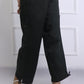 Black Pull-on Cargo Pants